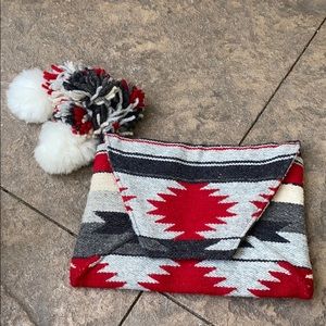 Pendleton Foldover Clutch